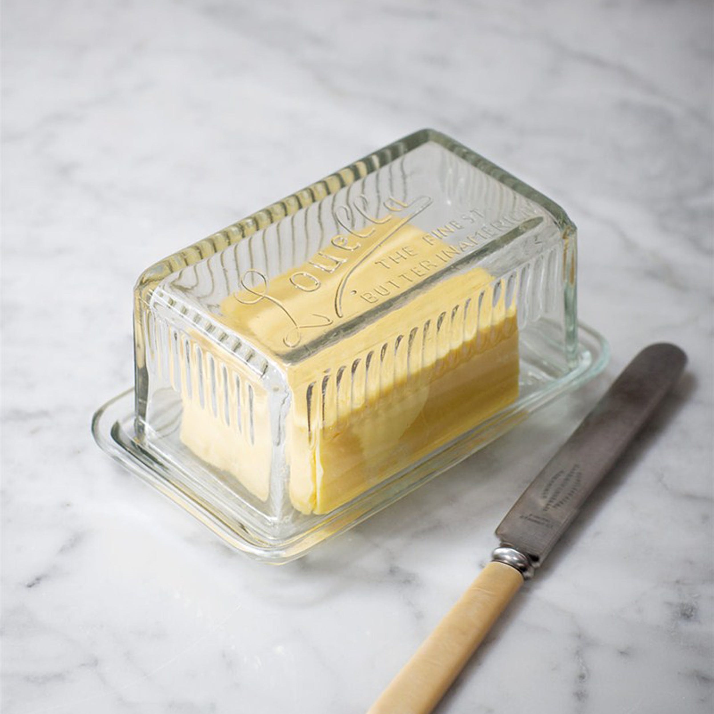 Glass Butter Dish
