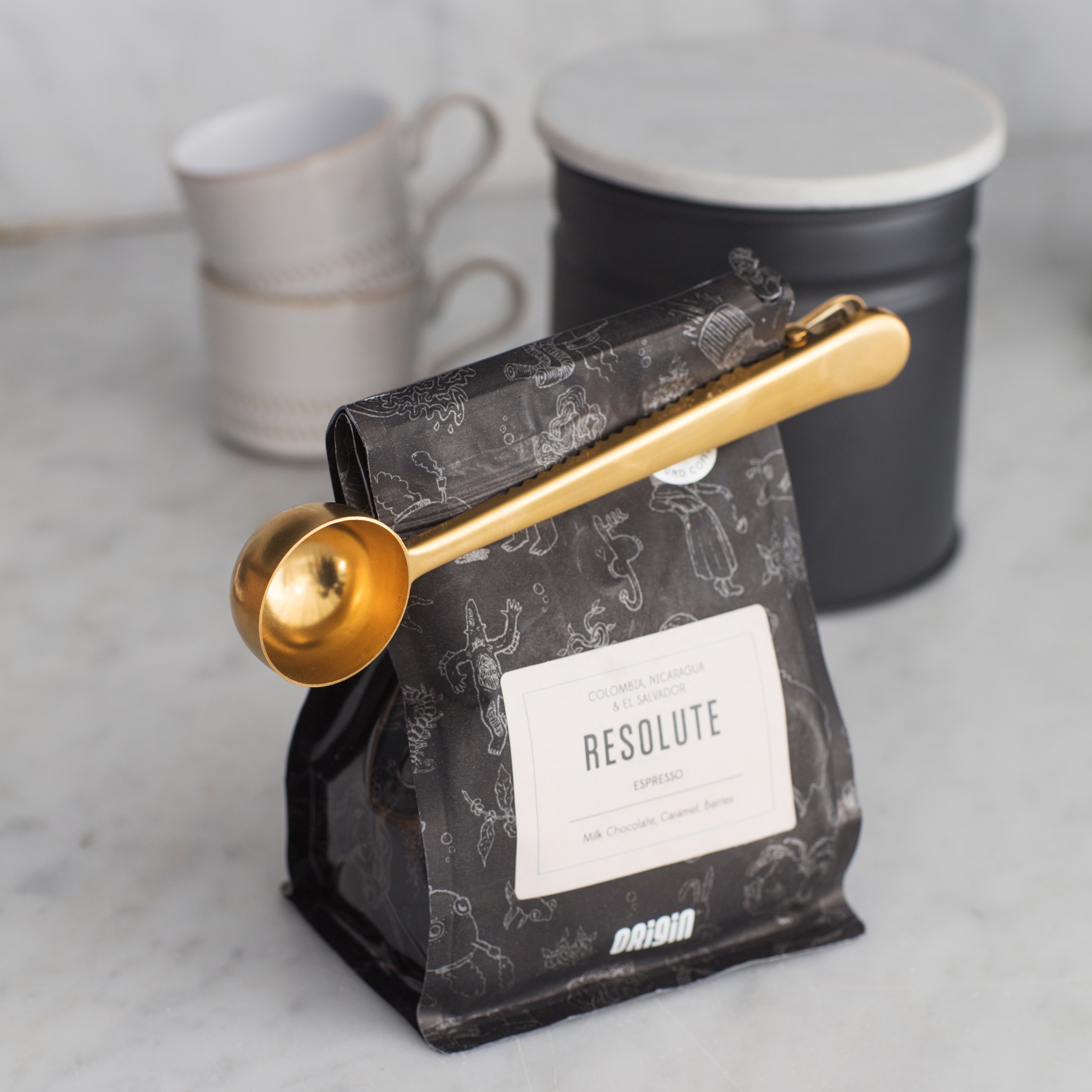 Coffee Scoop & Clip