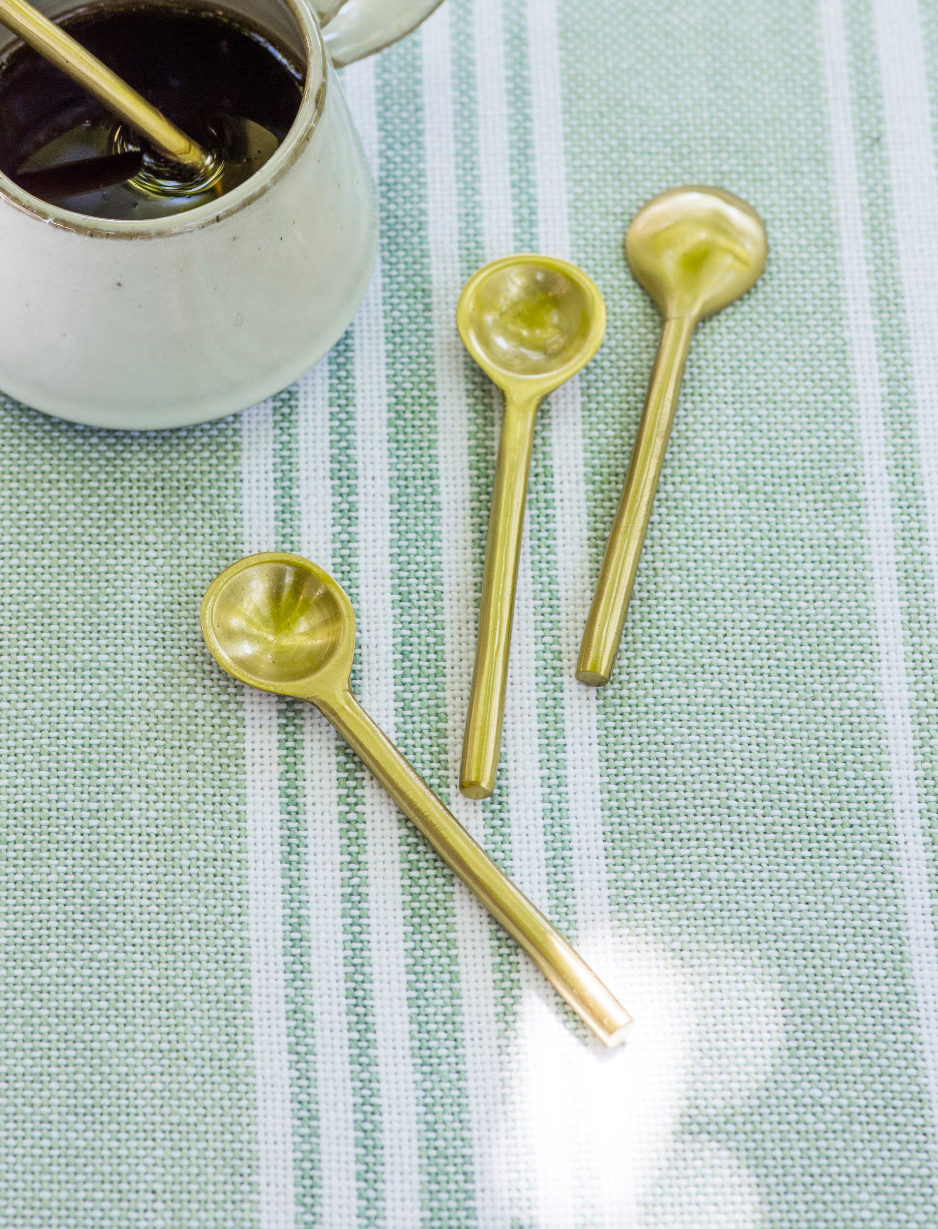 Meze Brass Spoons